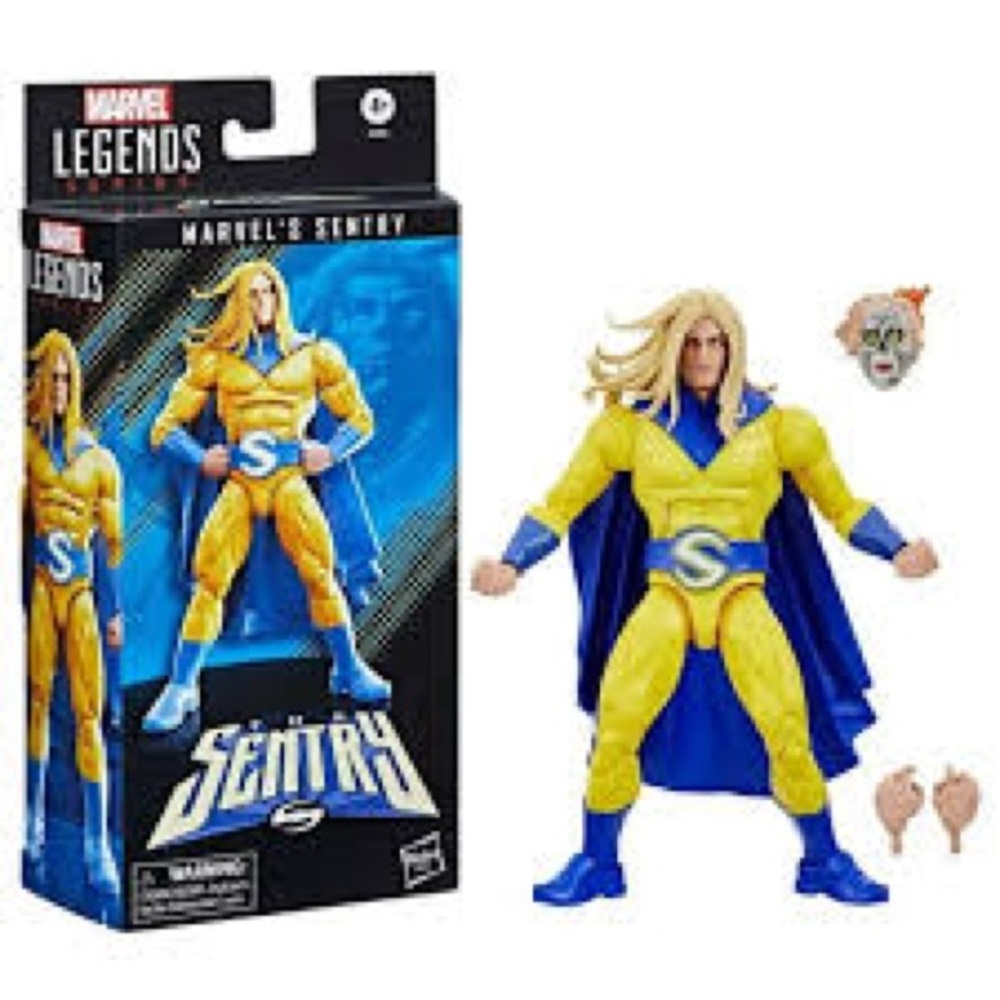 Marvel Sentry Figure in Yellow and Blue